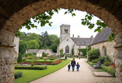 Un séjour en abbaye avec des enfants : les maisons qui reçoivent les familles