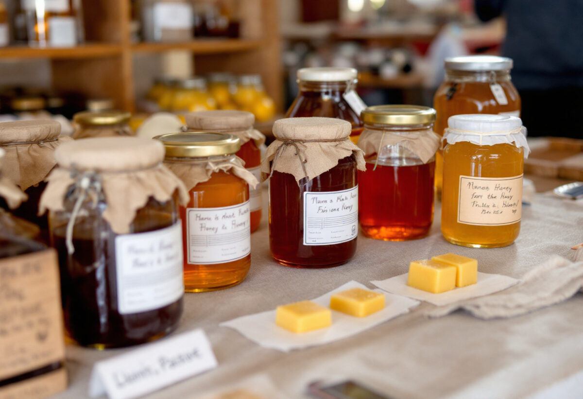 Confitures, miels et pâtes de fruits d’abbaye : les ateliers qu’on entend depuis la cour