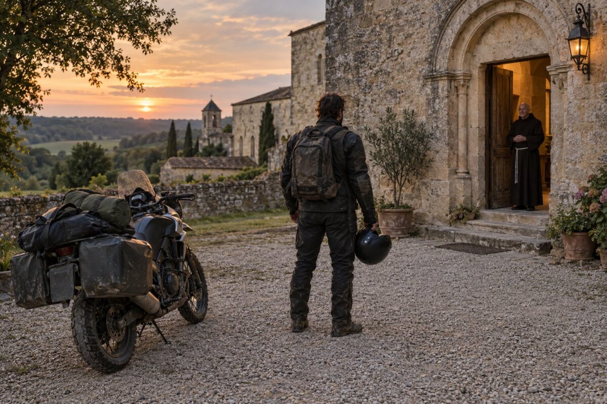 Partir en moto visiter les abbayes de France : ce que personne ne vous dit sur les hôtelleries
